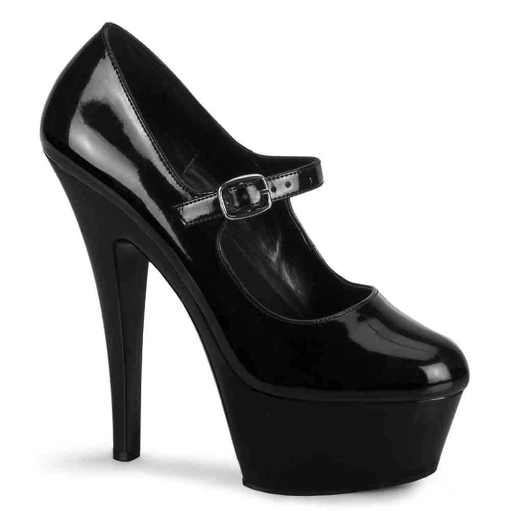 Pleaser - KISS-280 High heels - Black